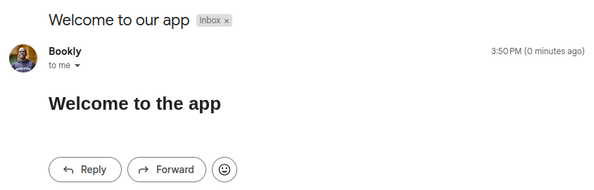Email sent successfully